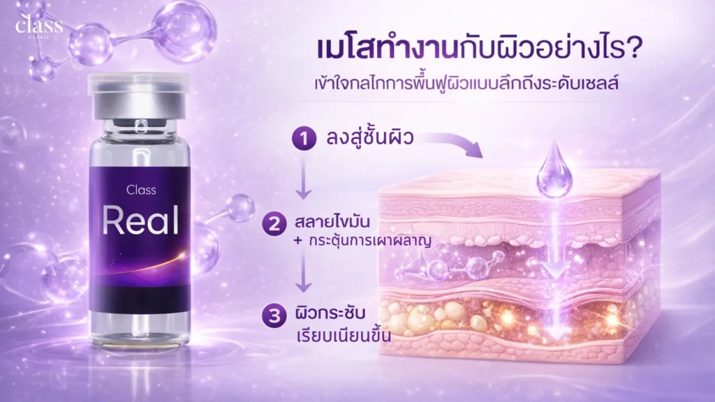 เมโสทำงานกับผิวอย่างไร?