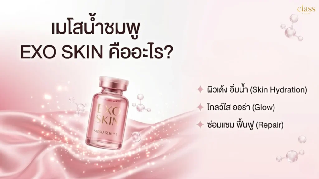 เมโสน้ำชมพู EXO SKIN คืออะไร?